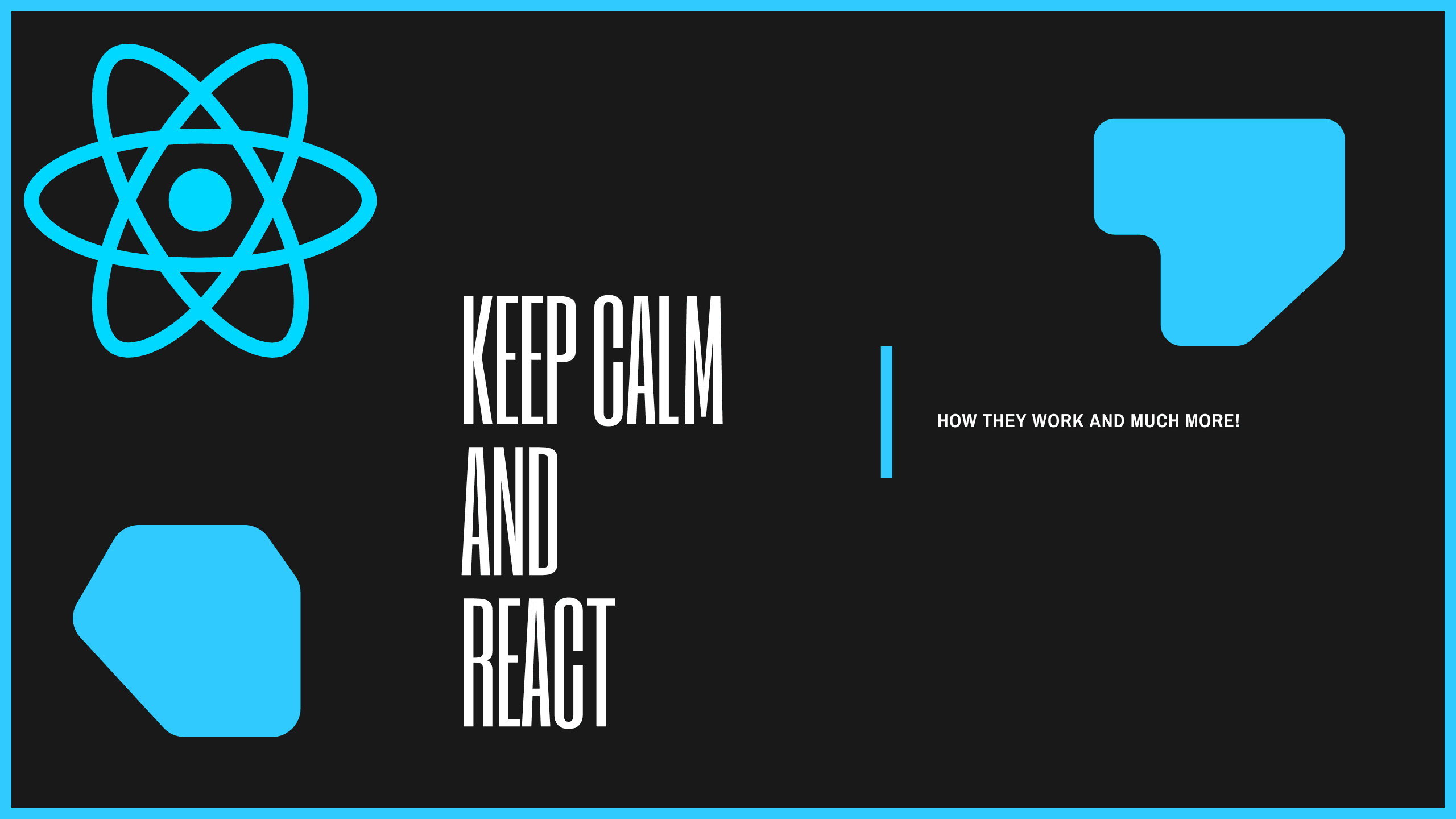React and its fundamentals